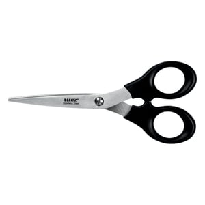 Afbeelding van Leitz 54230095 schaar | RVS | zwart | 165 mm