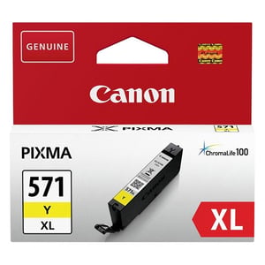 Afbeelding van Canon CLI-571Y XL inktcartridge geel hoge capaciteit (origineel)