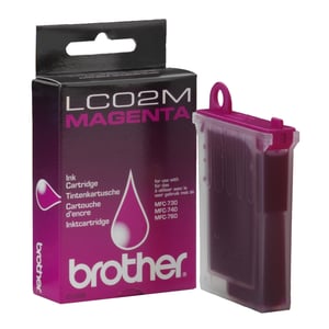Afbeelding van Brother LC-02M inktcartridge magenta (origineel)