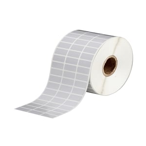 Afbeelding van Brady BPT-5-7563-2.5 label polyester mat gemetalliseerd 25,40 x 12,70 mm (origineel)