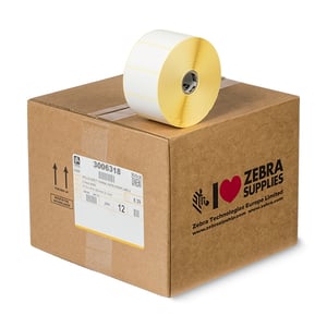 Afbeelding van Zebra Z-Select 2000T label (3006318) 57mm x 32mm 12 rollen (origineel)