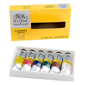 Afbeelding van Winsor & Newton Galeria acrylverf tubes | 60 ml | 6 stuks