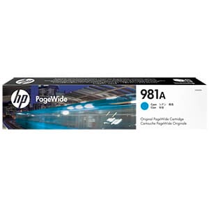 Afbeelding van HP J3M68A nr. 981A inktcartridge cyaan (origineel)