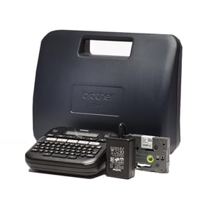 Afbeelding van Brother PT-D210VP beletteringsysteem met koffer (QWERTY)
