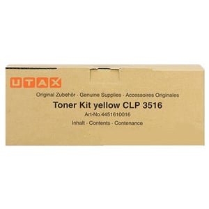 Afbeelding van Utax 4451610016 toner cartridge geel (origineel)