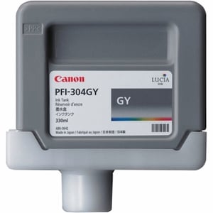 Afbeelding van Canon PFI-304GY inktcartridge grijs (origineel)