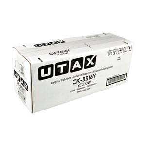 Afbeelding van Utax CK-5516Y (1T02Z6AUT0) toner cartridge geel (origineel)
