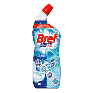 Afbeelding van Bref toiletreiniger Power Activ Gel | Oceaan | 700 ml