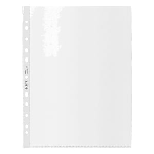 Afbeelding van Leitz 40210003 Recycle showtas | A4+ | gerecycled plastic | transparant | 11-gaats | 25 stuks