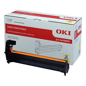 Afbeelding van OKI 46438001 drum geel (origineel)
