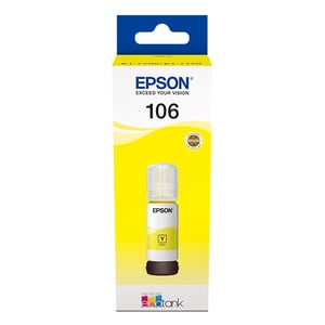 Afbeelding van Epson 106 inktfles geel (origineel)