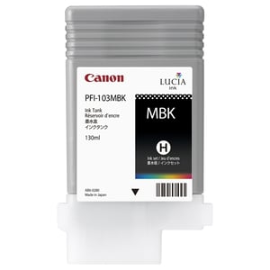 Afbeelding van Canon PFI-103MBK inktcartridge mat zwart (origineel)