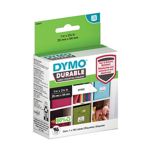 Afbeelding van DYMO 1976411 duurzame smalle adresetiketten 25mm x 54mm (origineel)