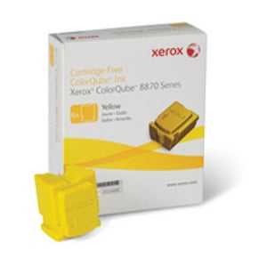 Afbeelding van Xerox 108R00956 solid inkt geel 6 stuks (origineel)