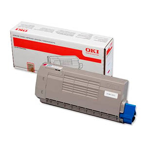 Afbeelding van OKI 44318606 toner cartridge magenta (origineel)
