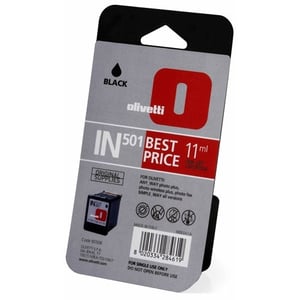 Afbeelding van Olivetti IN501 (B0508) inktcartridge zwart (origineel)