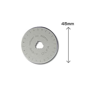 Afbeelding van Olfa RB45-1 roterend mes | reserve mes | 45 mm | 1 stuk