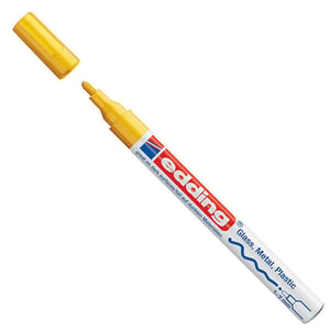 Afbeelding van Edding 751 paint marker | geel | ronde punt | 1-2 mm