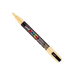 Afbeelding van POSCA PC-3M verfmarker | zalmroze | ronde punt | 0,9 - 1,3 mm