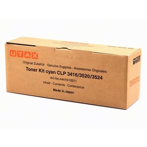 Afbeelding van Utax 4441610011 / CLP 3416 toner cartridge cyaan (origineel)