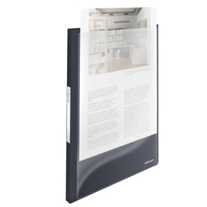 Afbeelding van Esselte 624012 Vivida panorama showalbum | A4 | polypropyleen | zwart | 40 hoezen