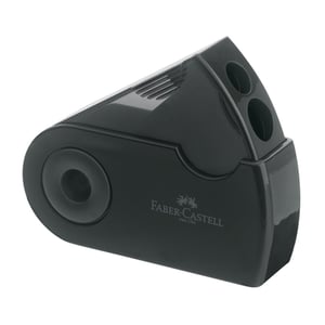 Afbeelding van Faber-Castell puntenslijper | opvangbakje | zwart