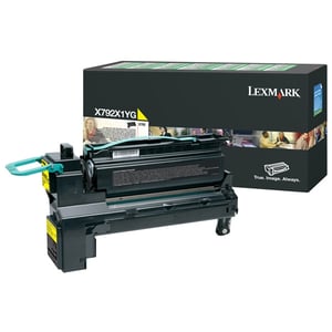Afbeelding van Lexmark X792X1YG toner cartridge geel hoge capaciteit (origineel)