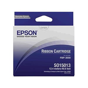 Afbeelding van Epson S015013 inktlint zwart (origineel)