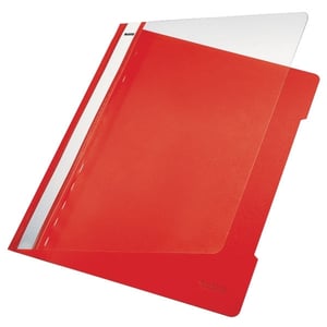 Afbeelding van Leitz 4191 snelhechter | A4 | pvc | rood | 25 stuks