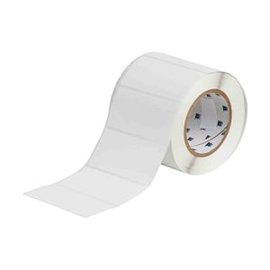 Afbeelding van Brady THT-55-408-1 label herpositioneerbaar papier wit 101,60 x 50,80 mm (origineel)
