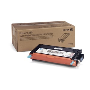 Afbeelding van Xerox 106R01392 toner cartridge cyaan hoge capaciteit (origineel)