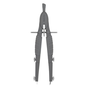 Afbeelding van Aristo topline passer | mat grijs | 170 mm