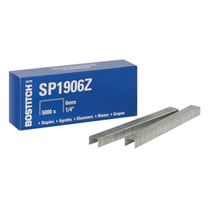 Afbeelding van Bostitch 1/4 nietjes | standaard | gegalvaniseerd | tot 30 vel | 5000 stuks