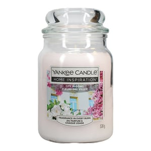 Afbeelding van Yankee Candle Home Inspiration geurkaars | City Blooms | Large Jar | 538 g