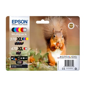 Afbeelding van Epson 378XL BK/C/M/Y en 478XL GY/R serie (origineel)