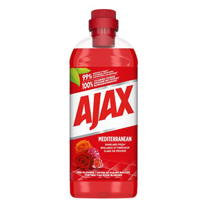 Afbeelding van Ajax allesreiniger | Mediterranean Rode bloemen | 1 liter