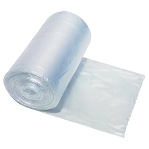 Afbeelding van Vuilniszak 25 liter | afvalzak | wit | 10 micron | 50 stuks