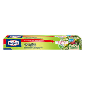 Afbeelding van Toppits vershoudfolie | 20 meter | 32,5 cm