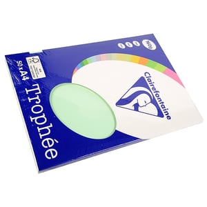 Afbeelding van Clairefontaine papier | groen | A4 | 160 gr. | 50 vel