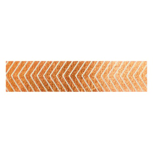 Afbeelding van Folia washi tape | wit/roségoud | 5 meter | 1 stuk