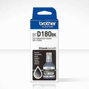 Afbeelding van Brother BTD180BK inktfles zwart (origineel)