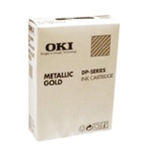Afbeelding van OKI 41067615 inktcartridge metallic goud (origineel)