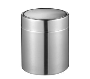 Afbeelding van EKO VB920415 Tafelafvalbak Fandy | staal en aluminium | mat RVS | 1.5 liter