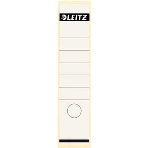 Afbeelding van Leitz 1640 rugetiketten | wit | zelfklevend | breed | 61 mm x 285 mm | 10 etiketten