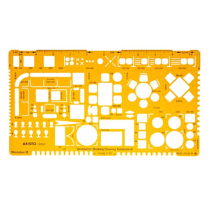 Afbeelding van Aristo AR-5062 architect-combisjabloon II | schaal 1:50