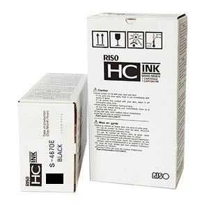 Afbeelding van Riso S-4670E inktcartridge zwart (origineel)
