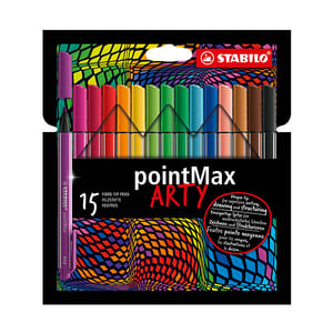 Afbeelding van Stabilo PointMax finelinerset | 15 stuks