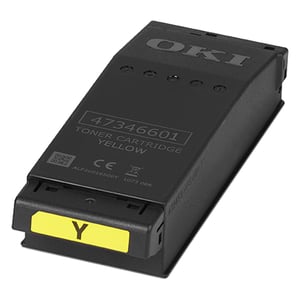 Afbeelding van OKI 09006129 toner cartridge geel (origineel)