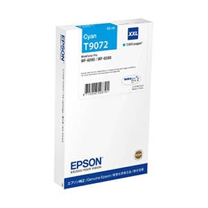 Afbeelding van Epson T9072 inktcartridge cyaan extra hoge capaciteit (origineel)