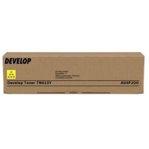 Afbeelding van Develop TN-610Y (A04P2D0) toner cartridge geel (origineel)
